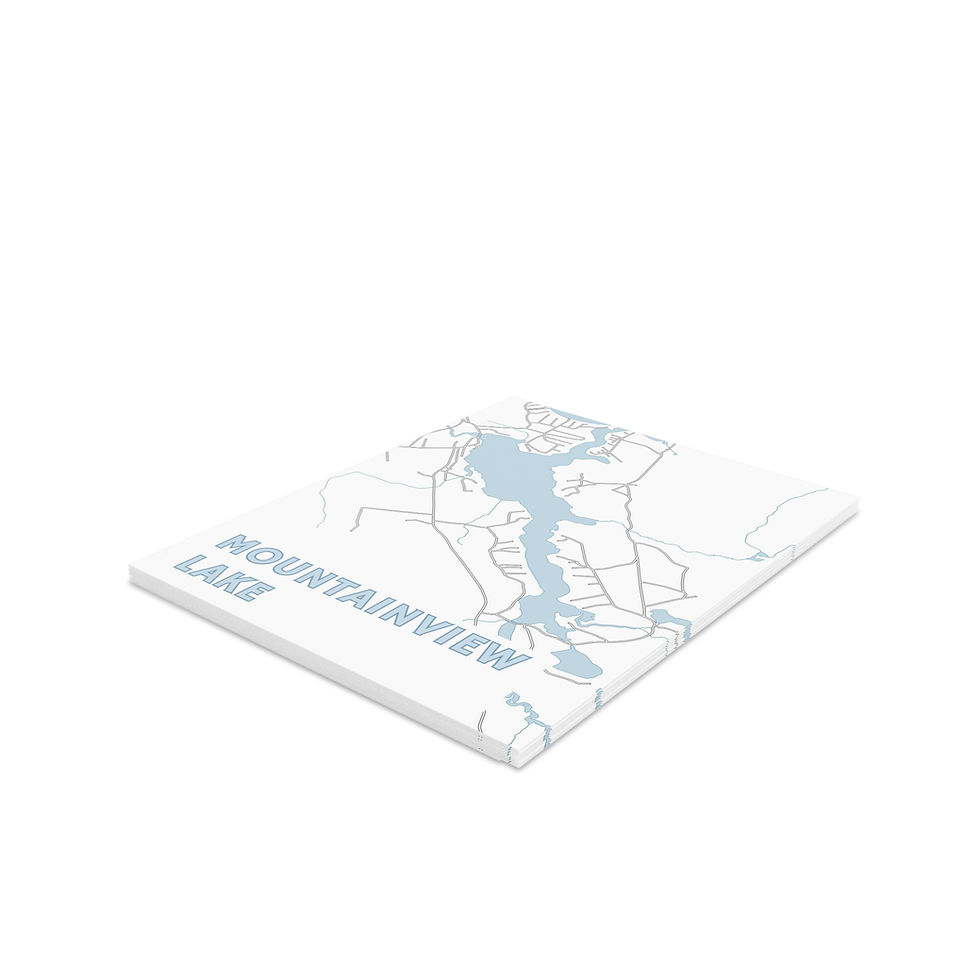 Thumbnail: Mountainview Lake Greeting Cards