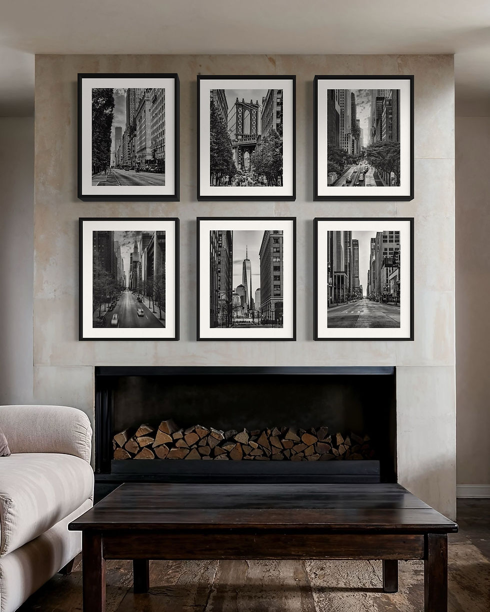 Thumbnail: Streets of the City - New York - Series of 6