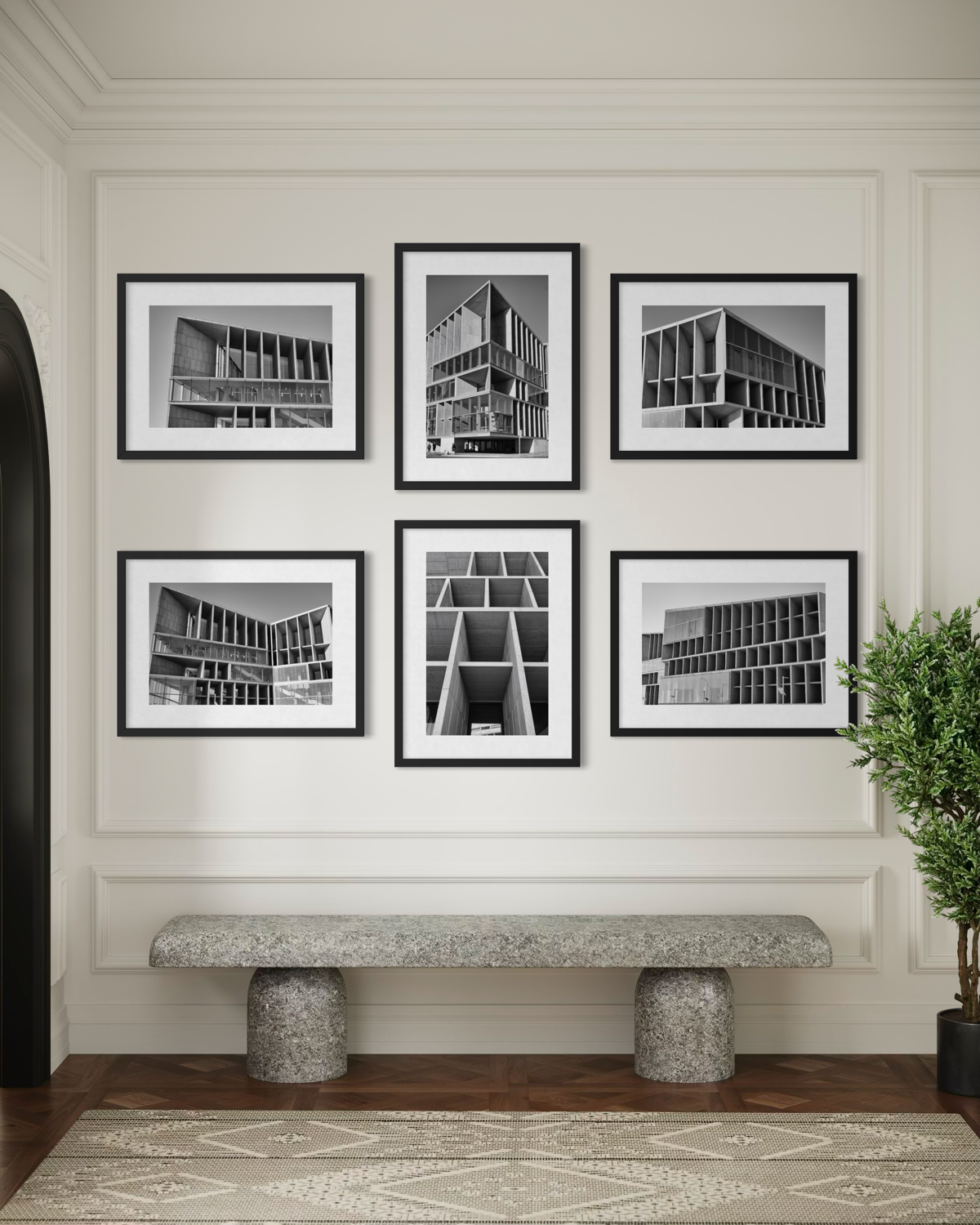 Architectural Echoes - Bauhaus - Mallorca - Series of 6