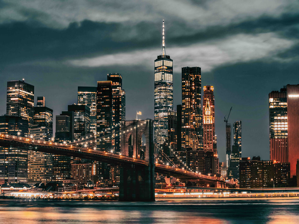 Brooklyn Bridge Skyline