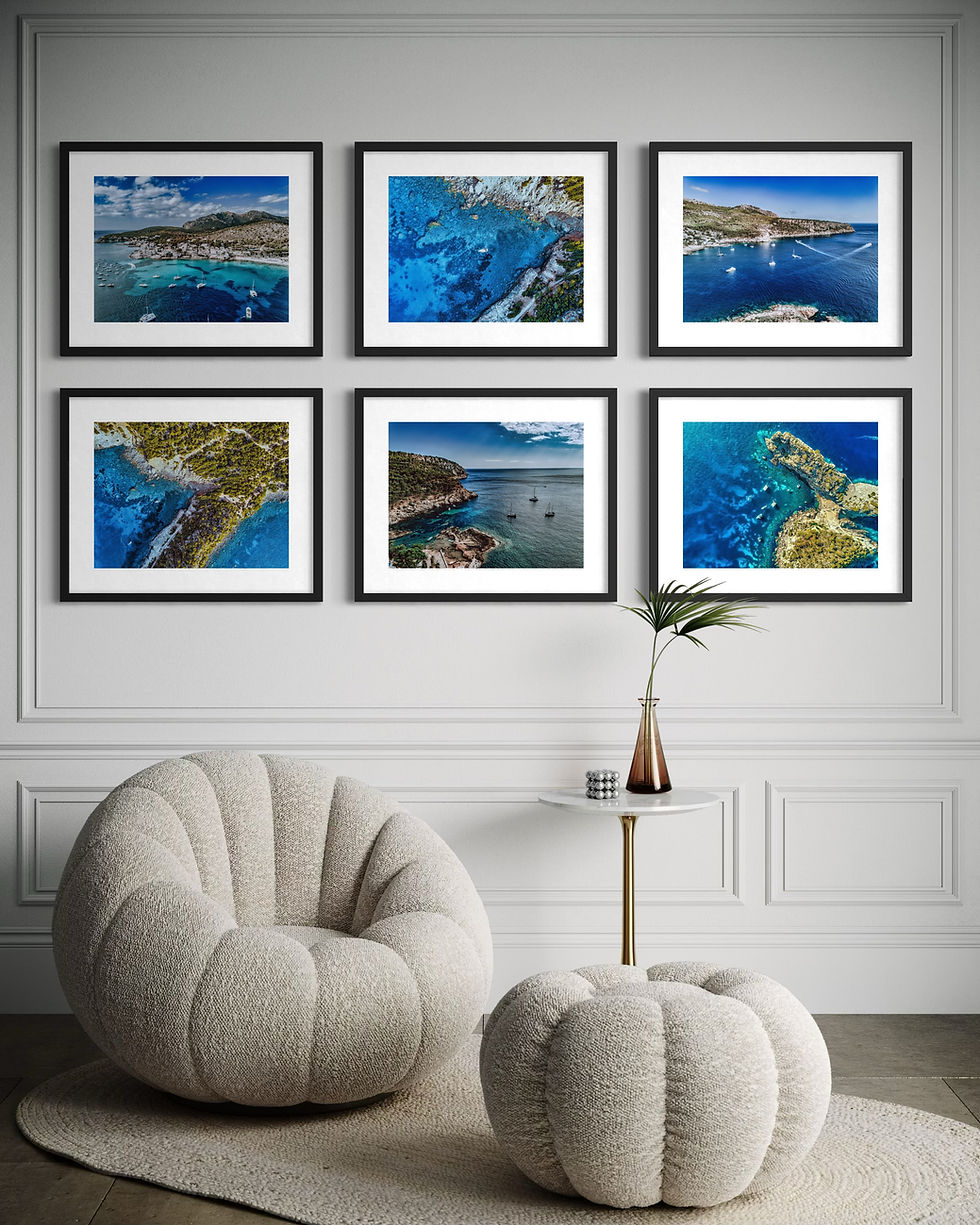 Thumbnail: Azure Coastline Collection - Series of 6