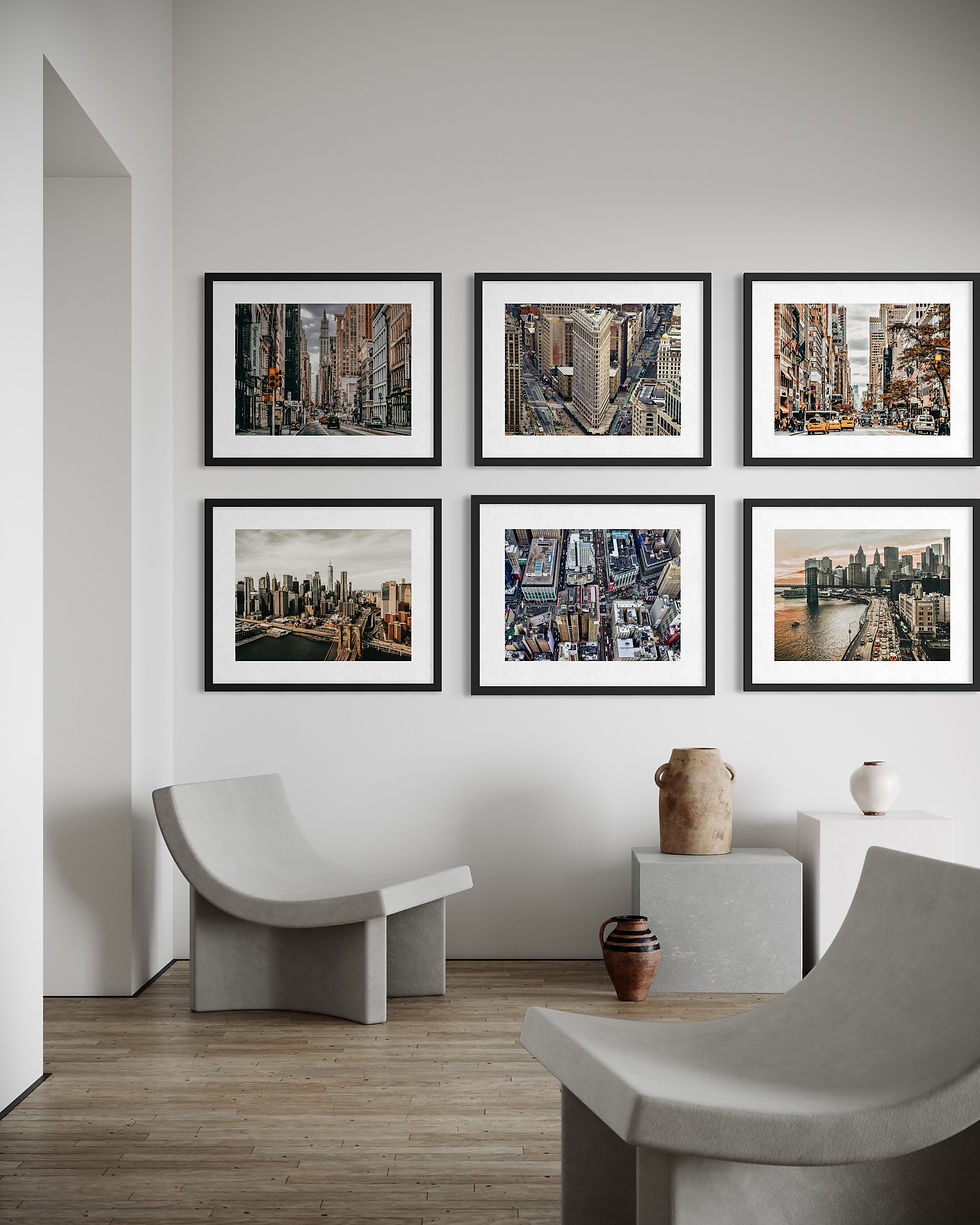 Thumbnail: Urban Perspectives of New York - New York - Series of 6