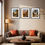Miniaturbild: Drei gerahmte Palma-Bilder an der Wand