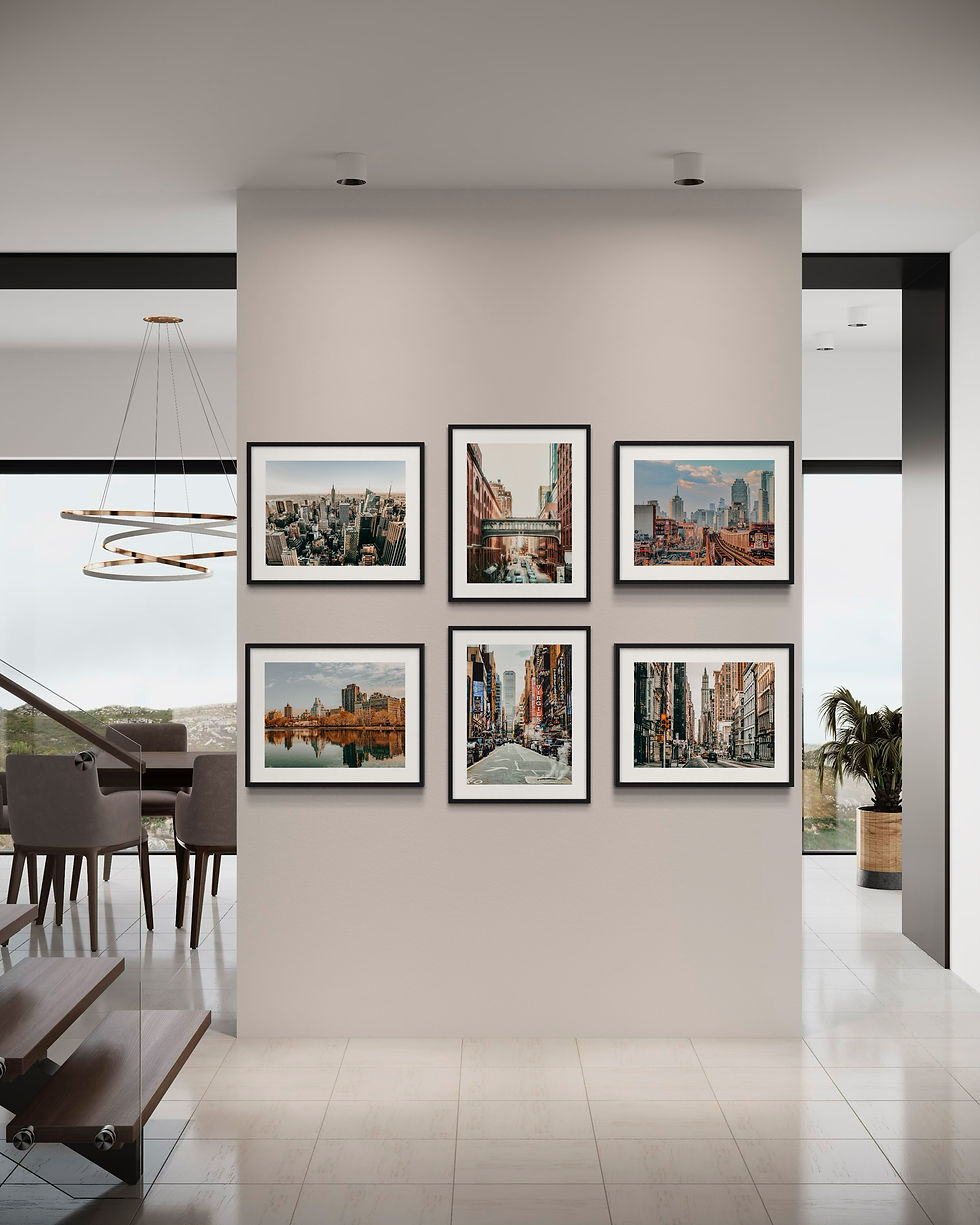 Thumbnail: Fall Colors of the City III - New York - Series of 6
