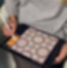 iPad zur Kreation von Bilden benutzt