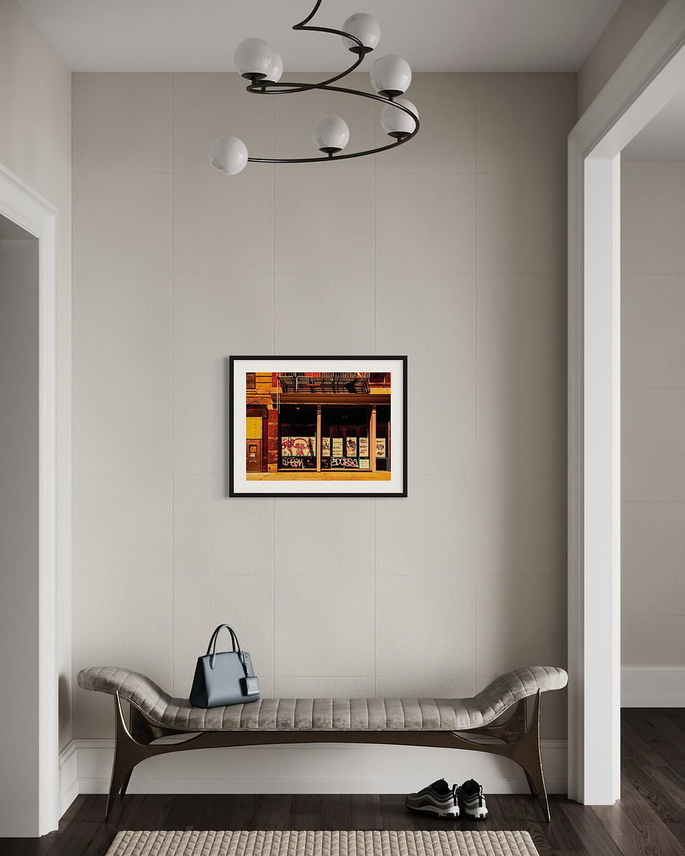 Miniaturbild: Blick auf den Meatpacking District in Manhattan mit moderner Architektur, Kopfsteinpflasterstraßen und urbanem Flair