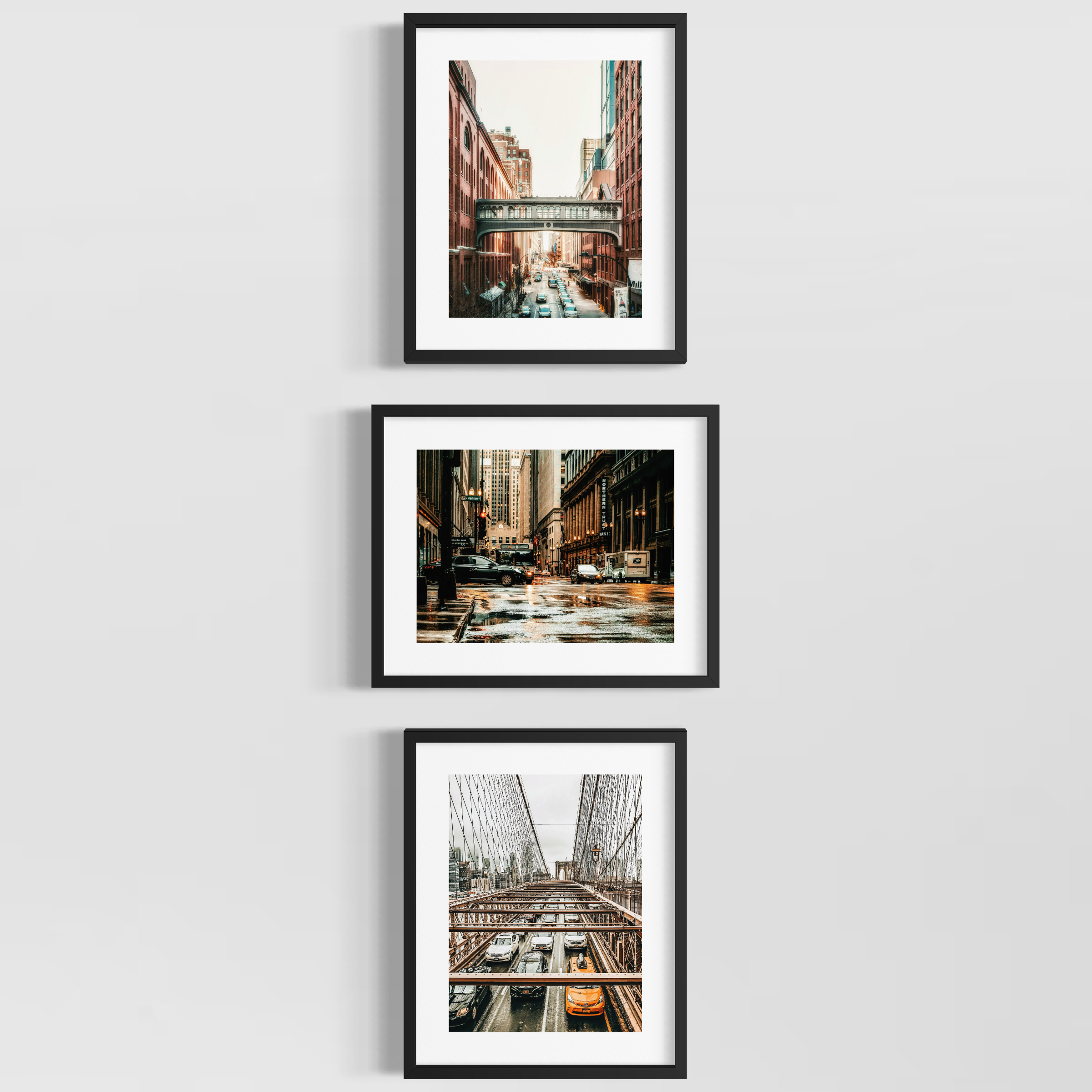 Urban Poetry NYC - New York - Series of 3