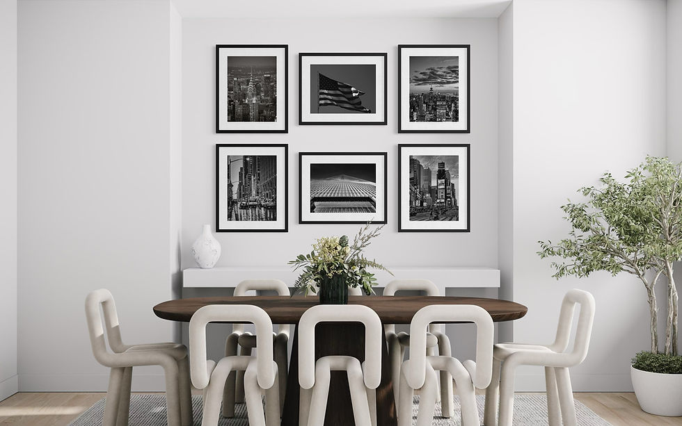 Thumbnail: Black & White City Dreams - New York - Series of 6