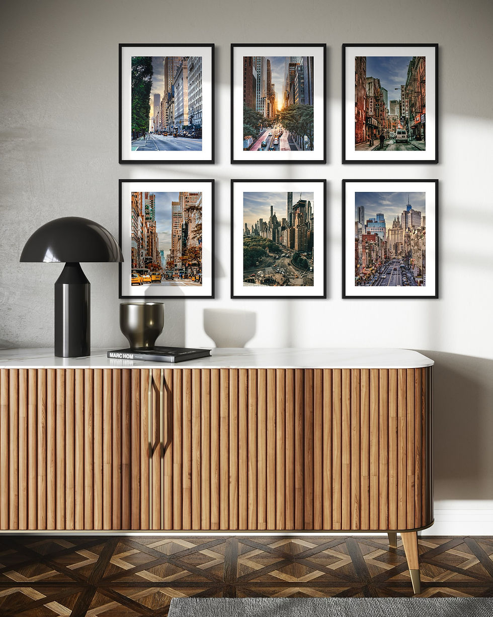 Thumbnail: Colors of the City V - New York - Series of 6