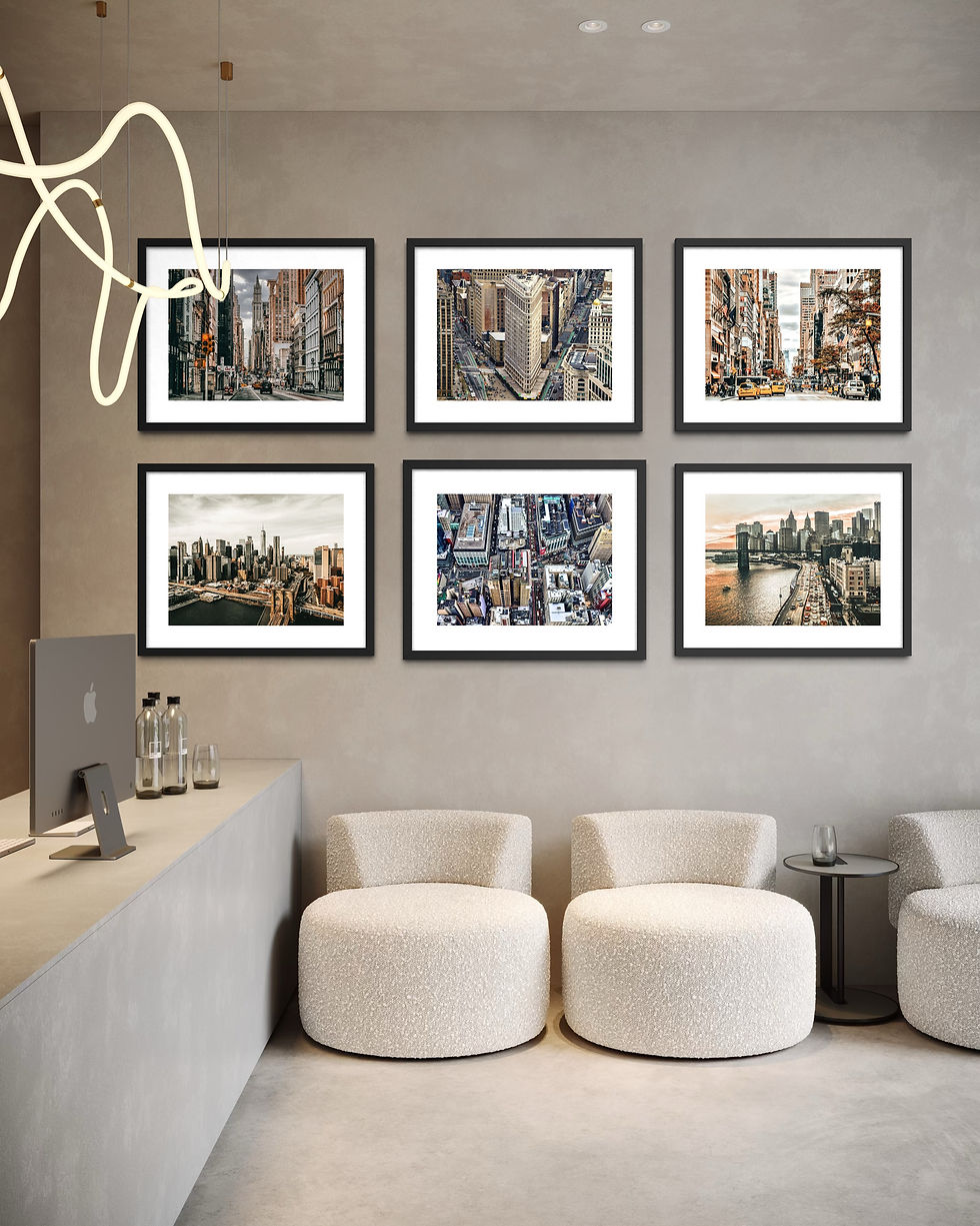 Thumbnail: Urban Perspectives of New York - New York - Series of 6