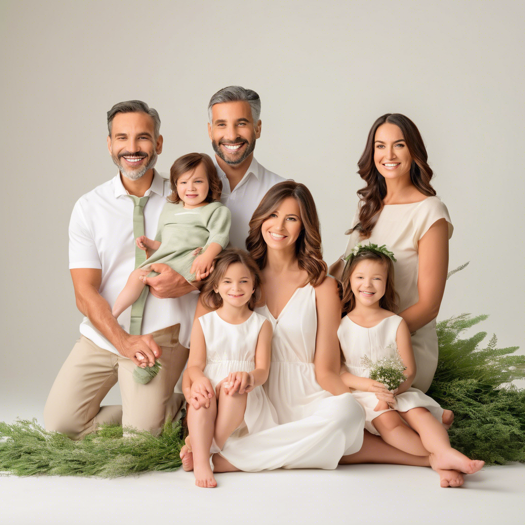 Heartfelt Family Portrait