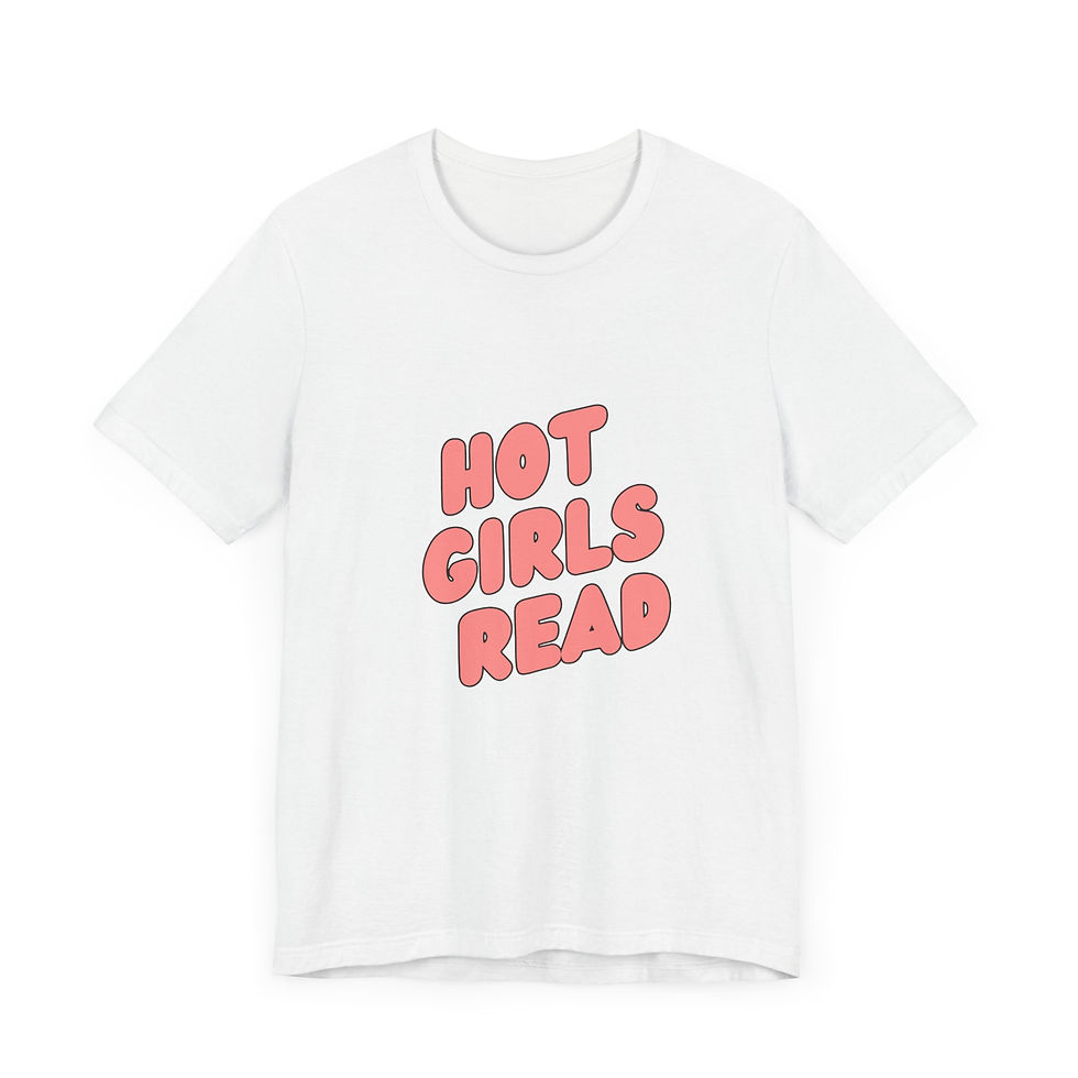 Thumbnail: Hot Girls Read Unisex Jersey Tee