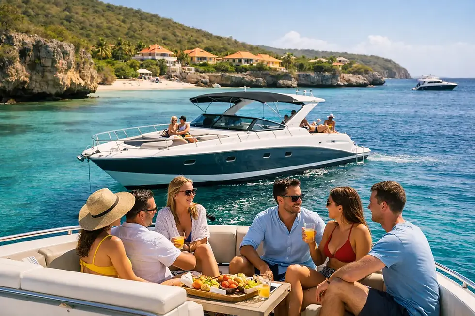 Private Boat for Groups: What to Book in Curaçao