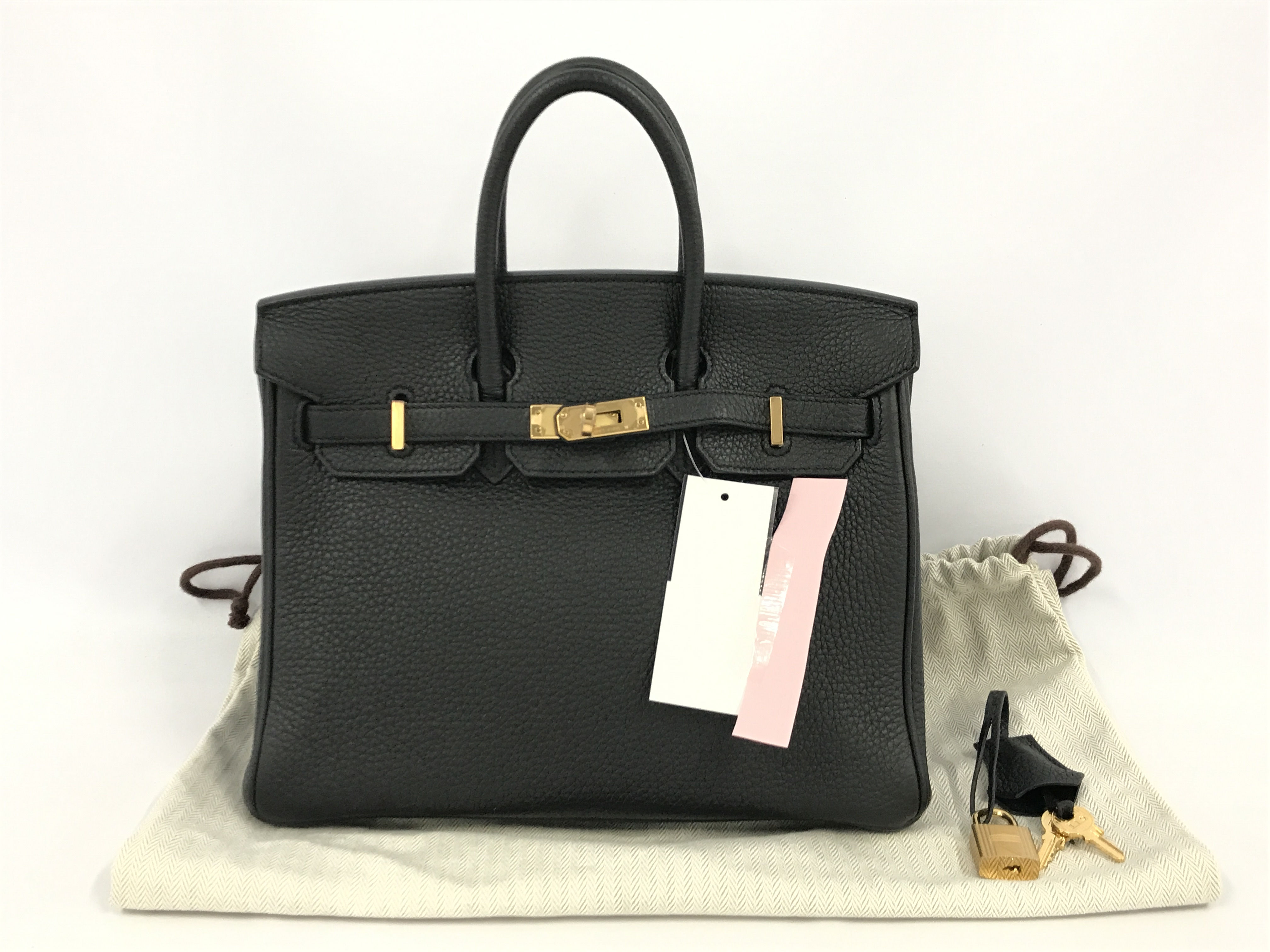 Birkin Togo black gold hardware