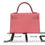 Thumbnail: Hermes mini Kelly rose chèvre Palladium hardware