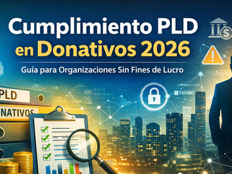 PLD en Donativos 2026: Lo básico que toda OSC debe cumplir