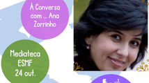 Dia da Biblioteca Escolar 2022 - À conversa com ... a escritora Ana Zorrinho!