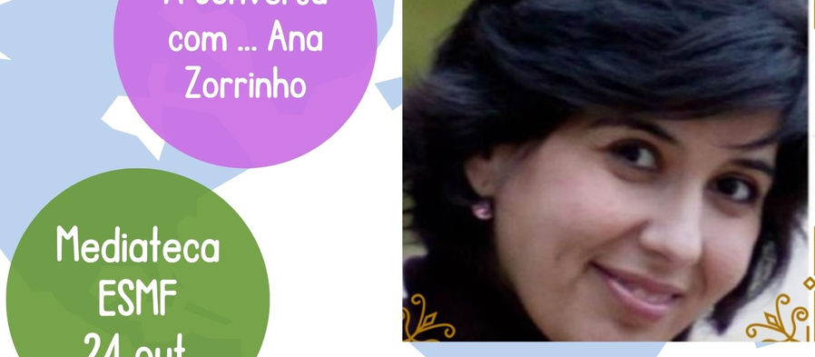 Dia da Biblioteca Escolar 2022 - À conversa com ... a escritora Ana Zorrinho!