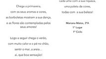 Concurso Primavera de Poesia 2022 | Apresentação dos poemas vencedores