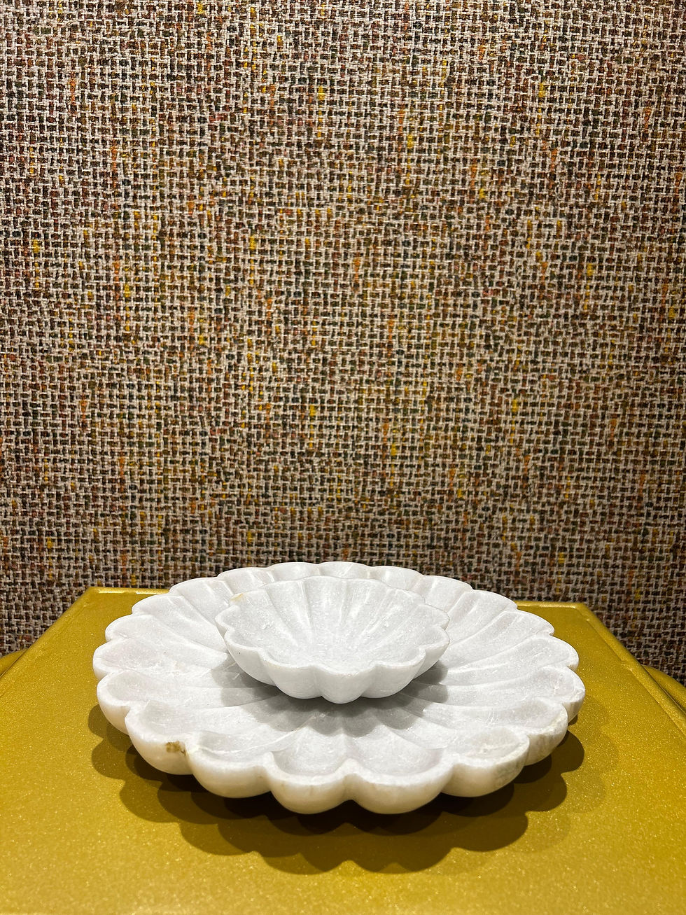 Thumbnail: Marble Floral Urli