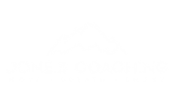 jonebcoaching white mountainlogo and text
