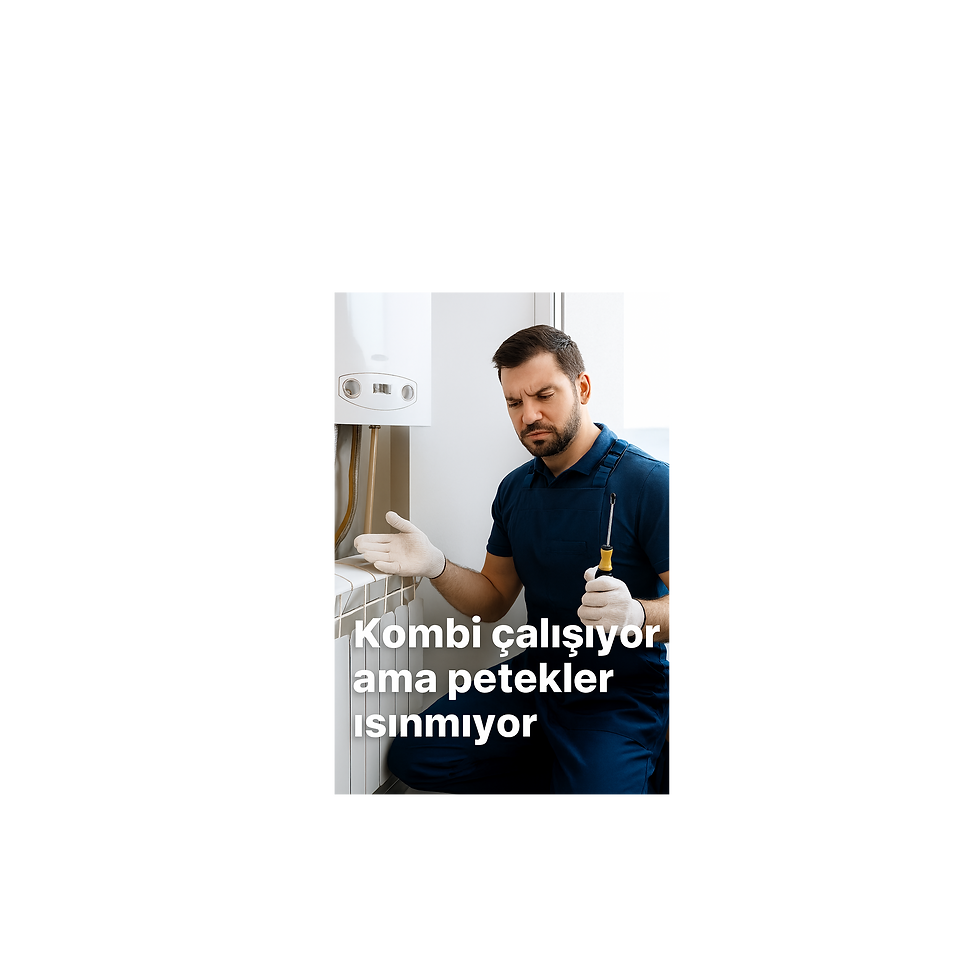 🔥 Kombi Çalışıyor Ama Petekler Isınmıyor mu? | İzmir Tunç Klima Kombi Servisi’nden Detaylı Rehber