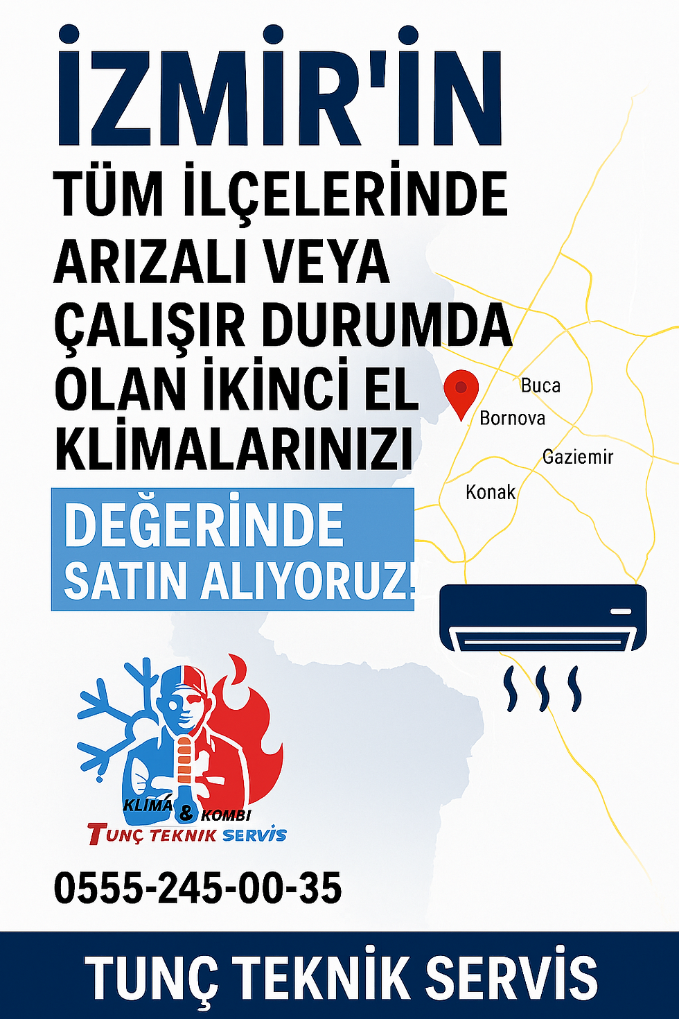 ikici el klima alım