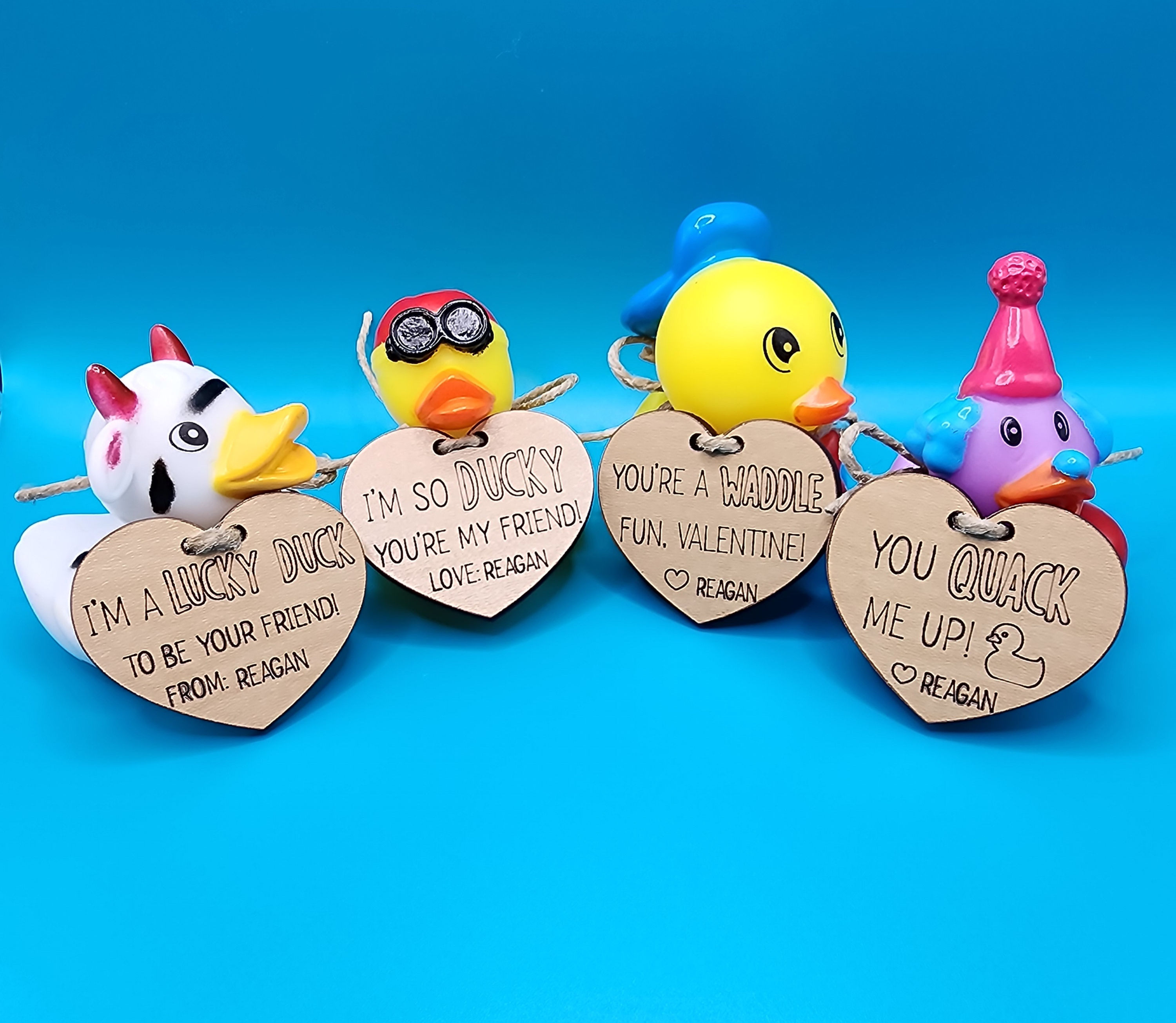 Valentine rubber ducky