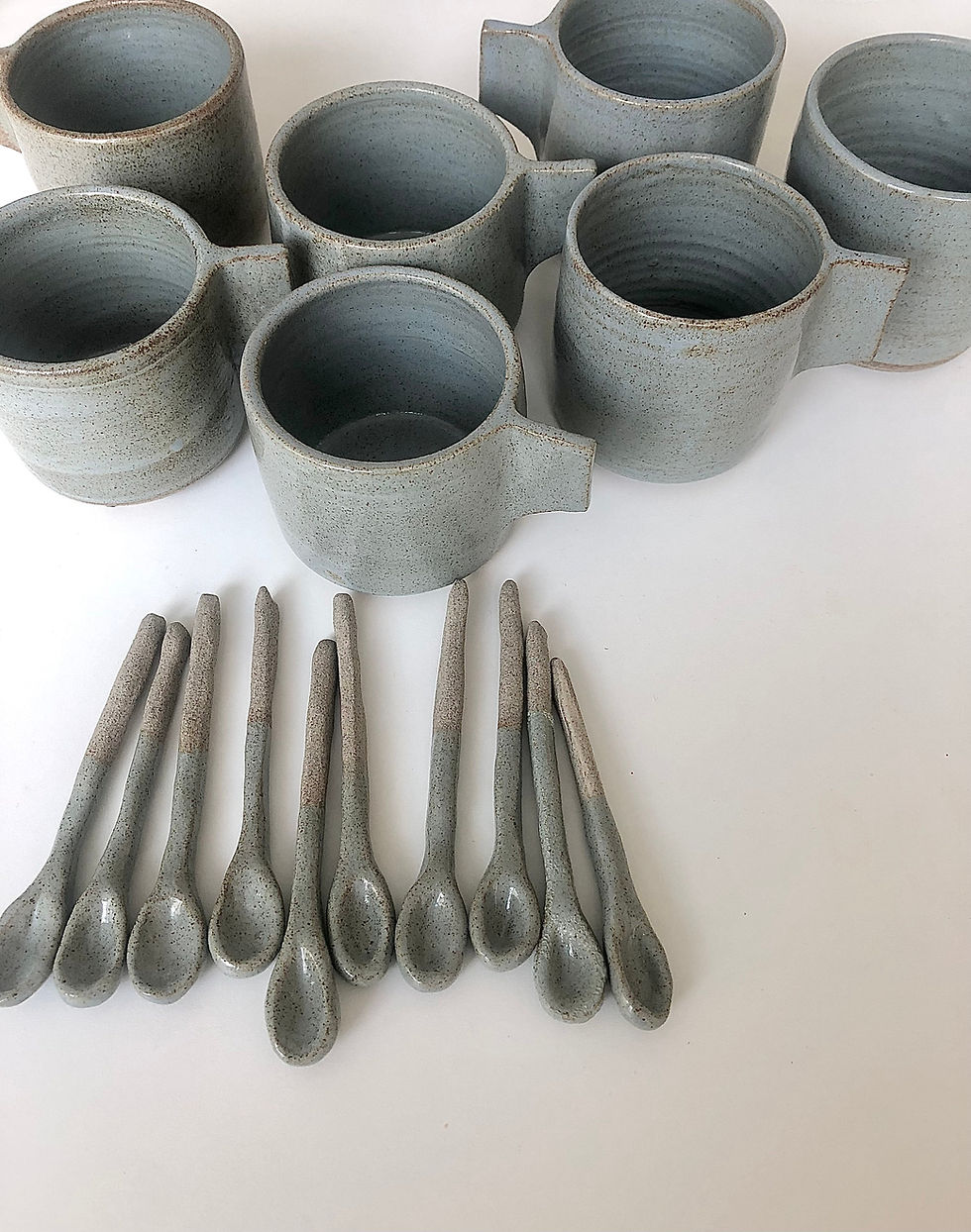 tas met lepel -serie Noordzee