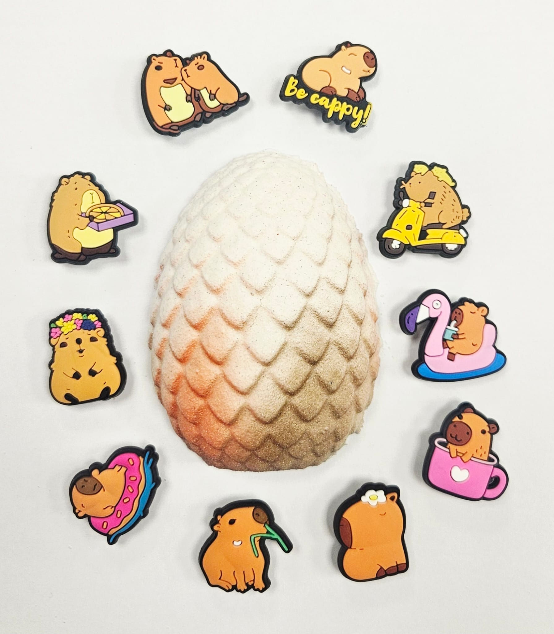 Capybara Croc Charm Surprise Toy Egg