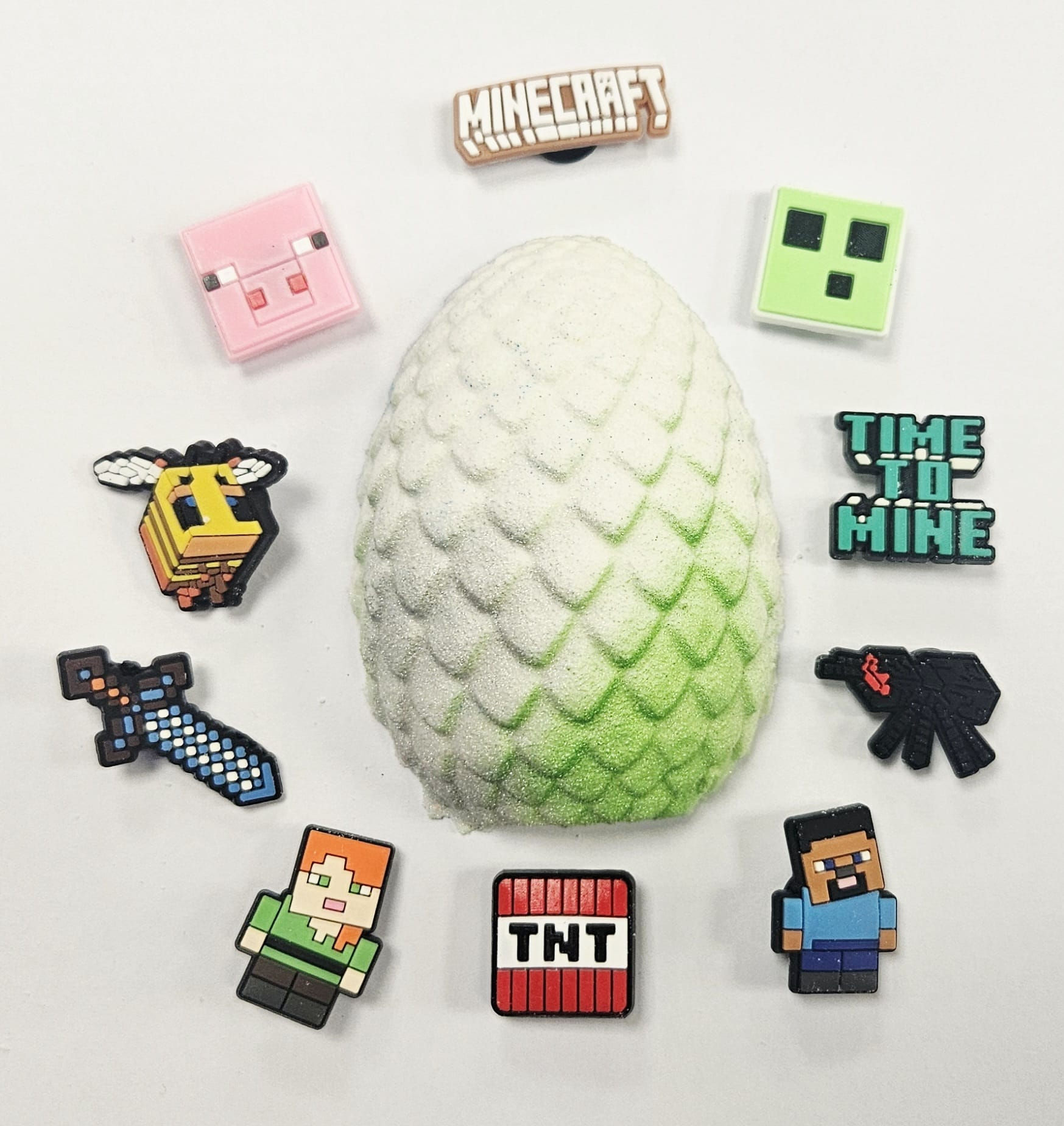 Minecraft Croc Charm Surprise Toy Egg