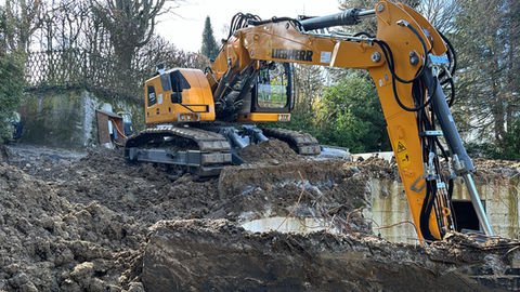 Démolition bâtiment Topo & Co Soultz Haut-Rhin Grand Est