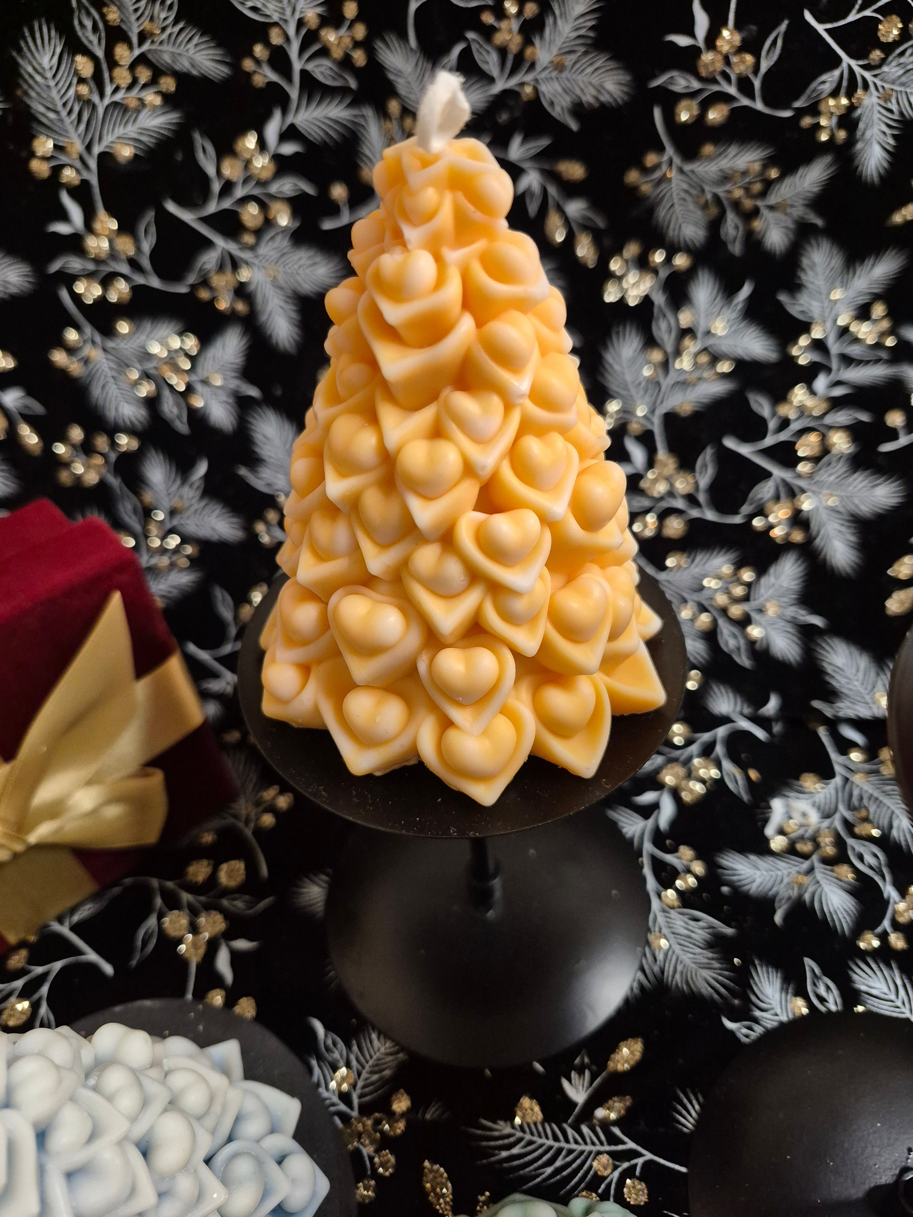 Sapin de Cœurs jaune – Fragrance Cyprès