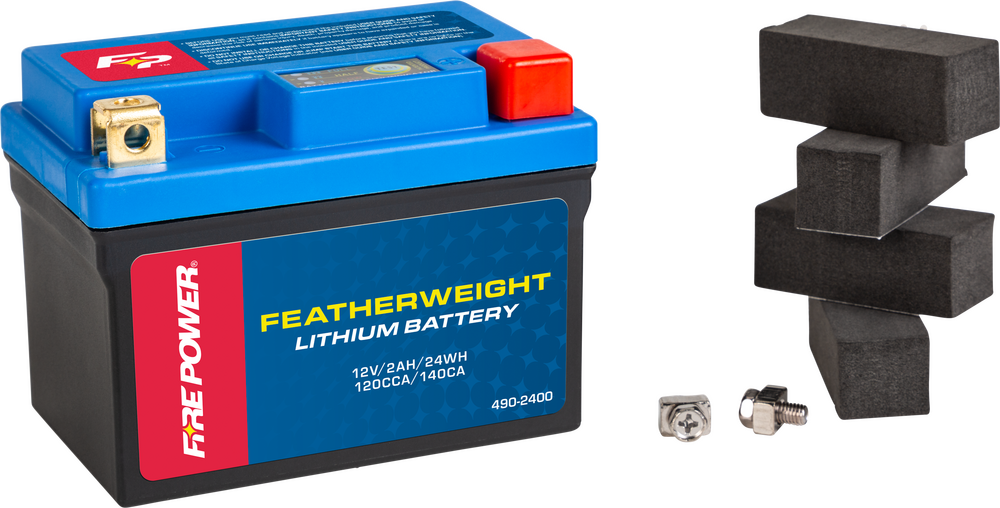 490-2400 FIRE POWER FEATHERWEIGHT LITHIUM BATTERY 120 CCA 12V/24WH