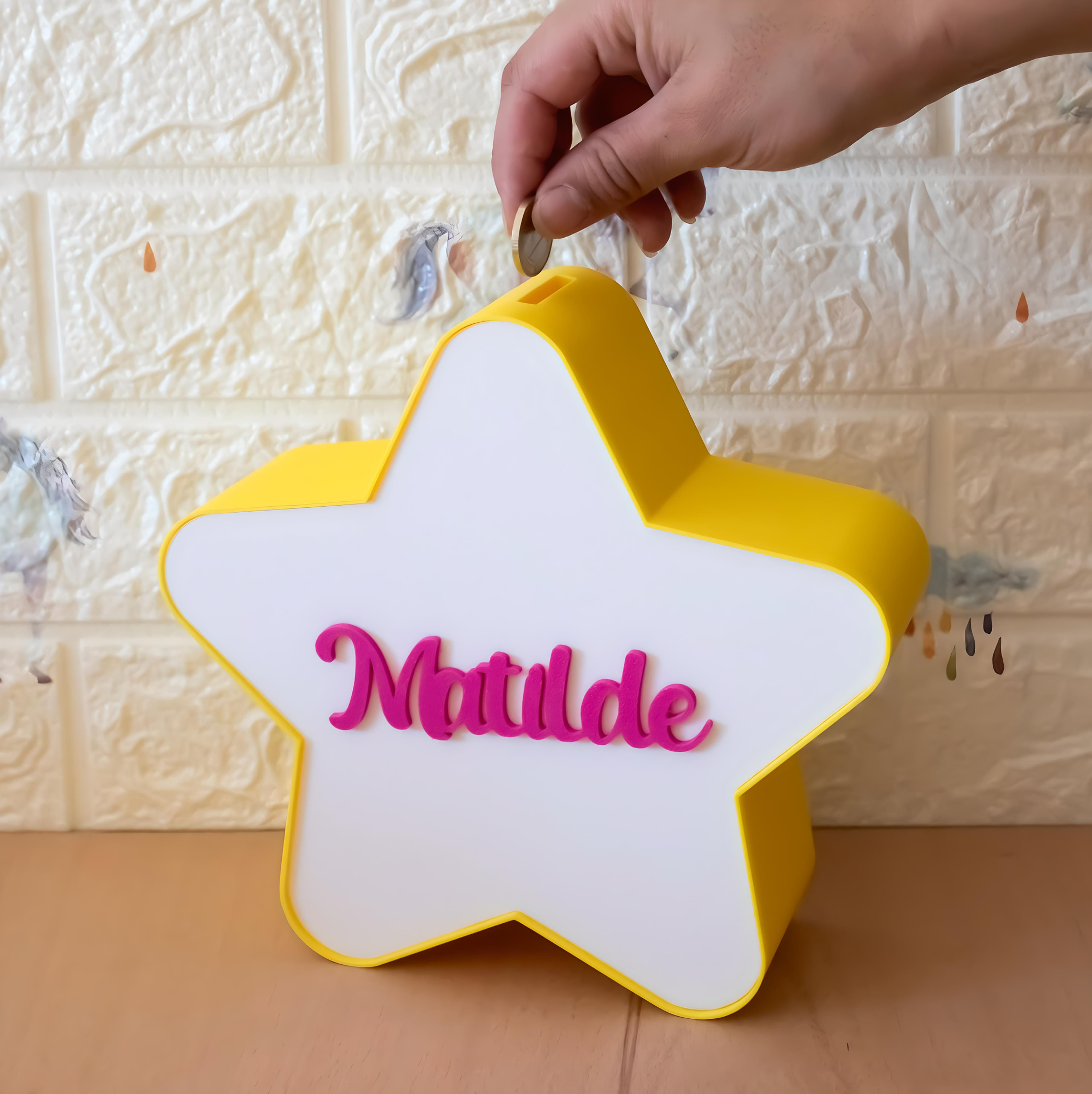 💰 Mealheiro Infantil "Estrela"⭐