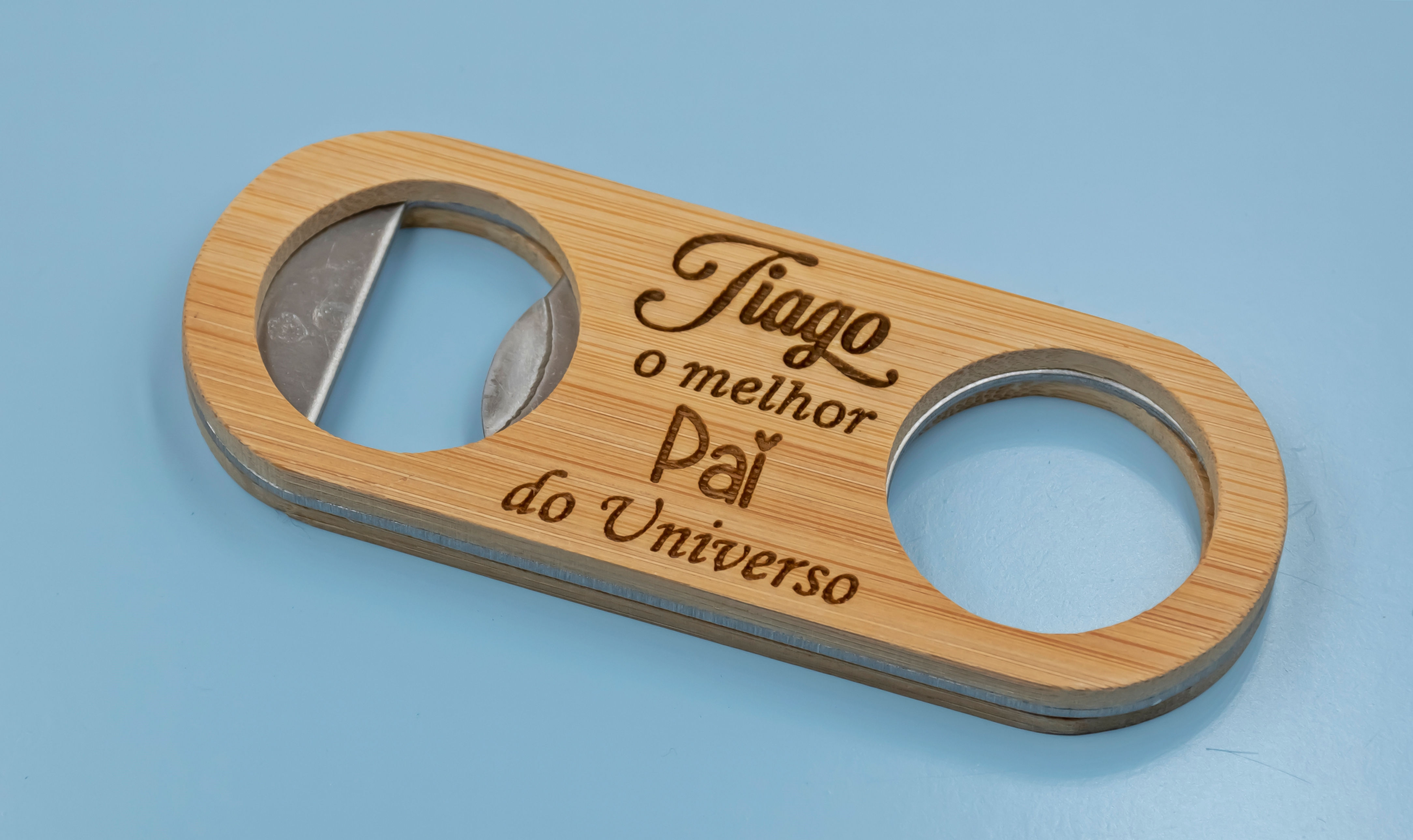 🍺🌿 Abre-Cápsulas em Bambu