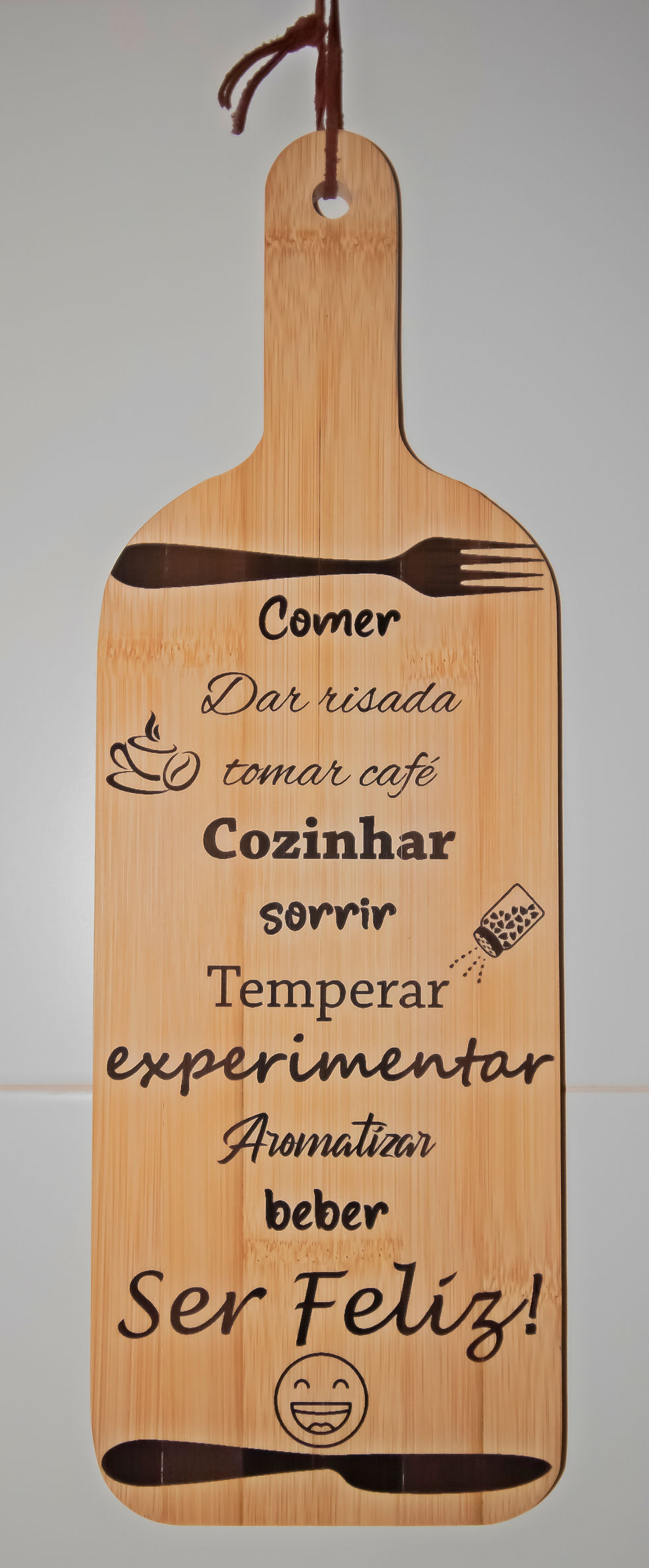 Miniature : 🍃 Tábua Decorativa em Bambu com Frases 🍃