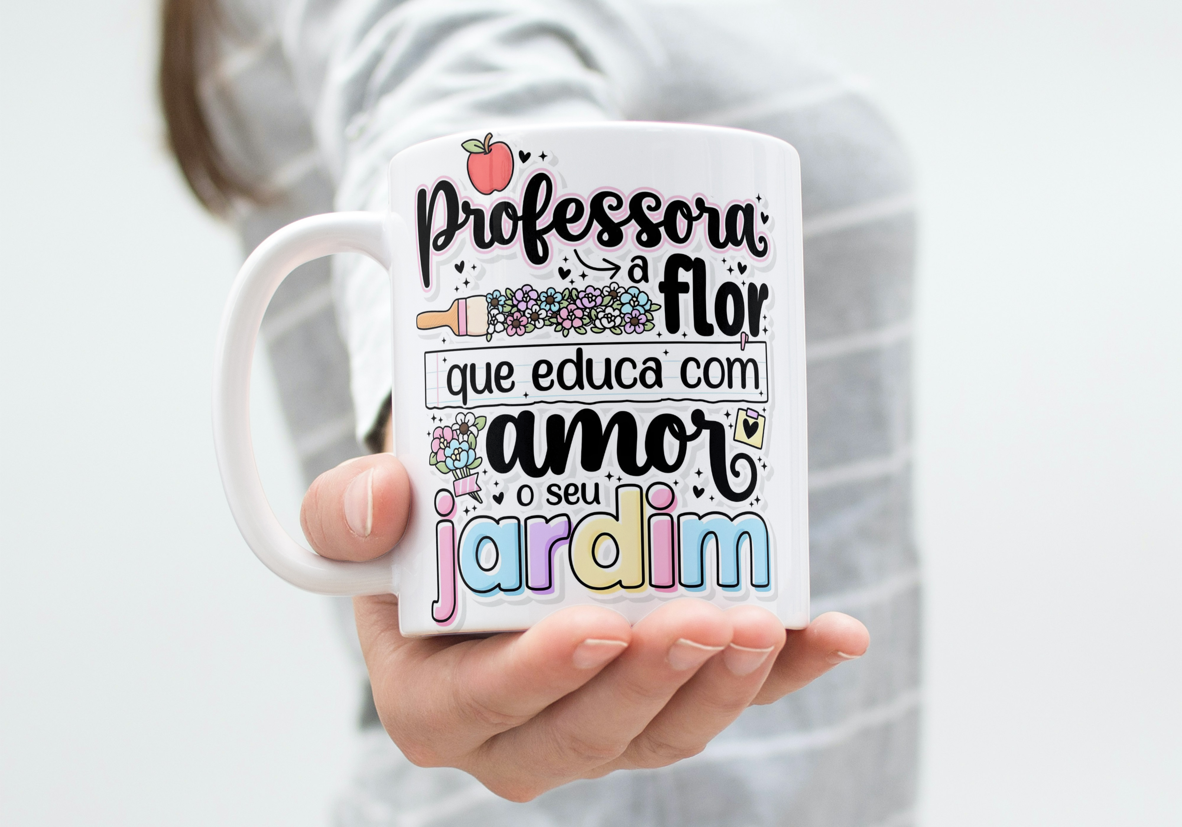 ☕Caneca para Professora/Educadora Modelo 20🎓