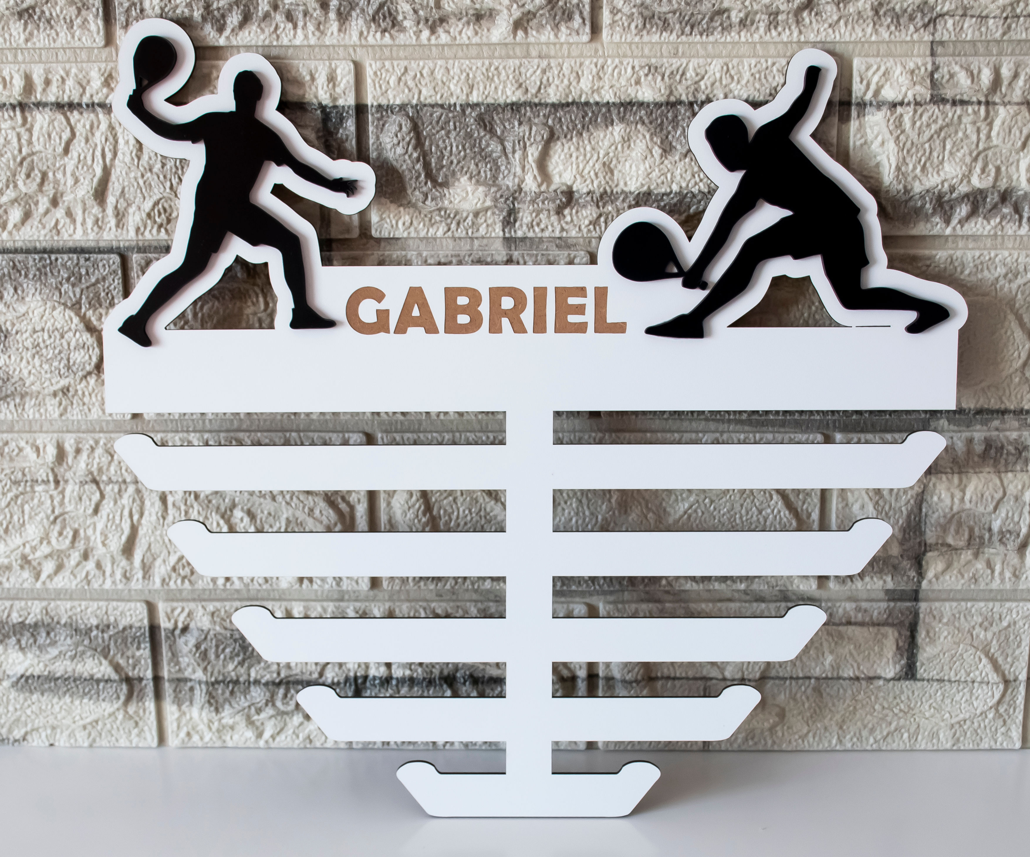 🥇Porta Medalhas Personalizado - PÁDEL🎾