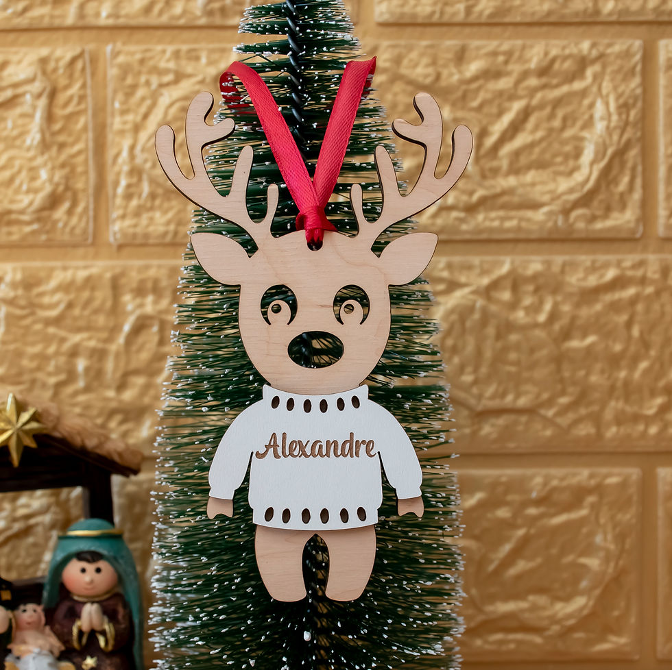 Miniature : ✨Vários ornamentos de Natal Personalizados🎄