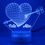 Miniature : Candeeiro LED "HEART"