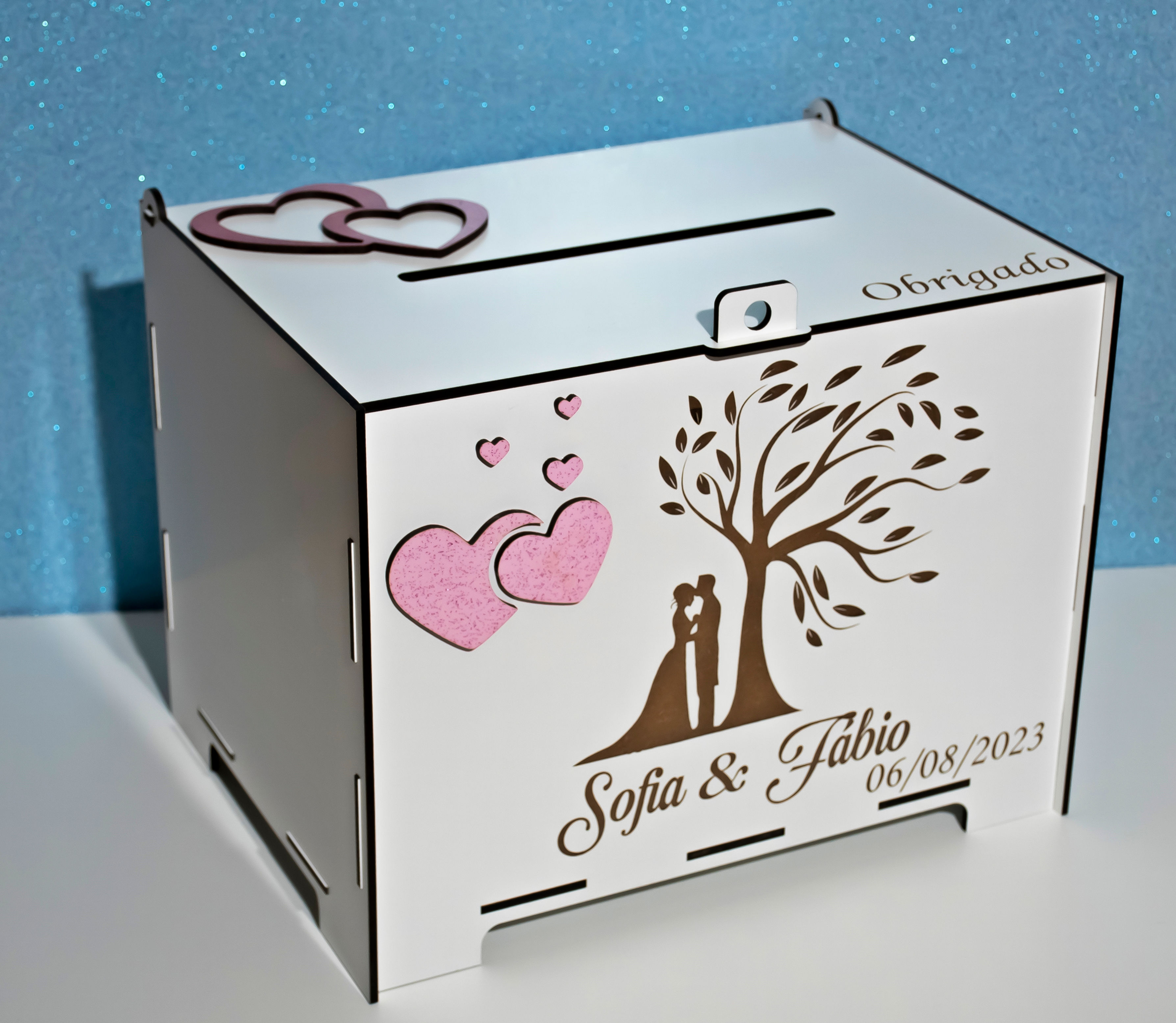 💌 Caixinha de Correio dos Noivos 💍