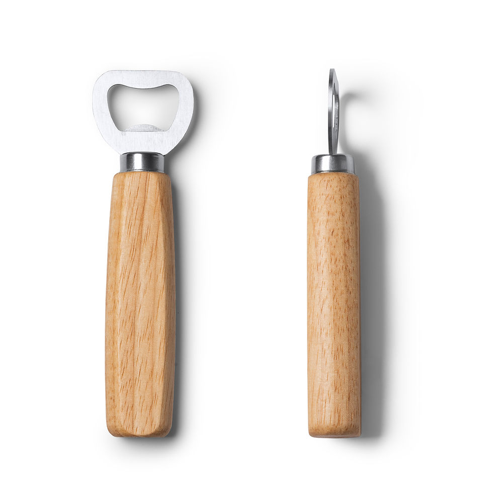 Miniature : 🍺 Abre-cápsulas com cabo em madeira🌳