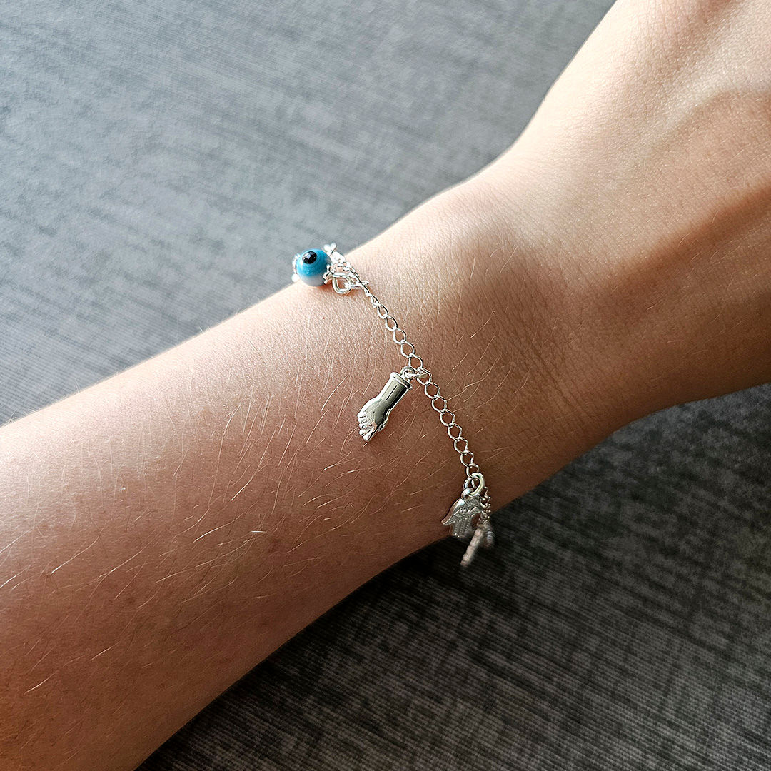 Pulseira da Sorte 9 Pingentes