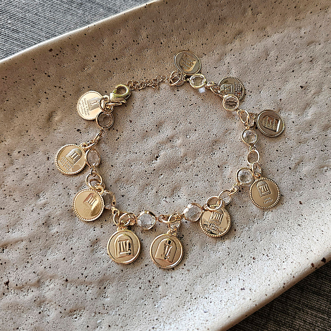 Pulseira Medalhas 10 Mandamentos