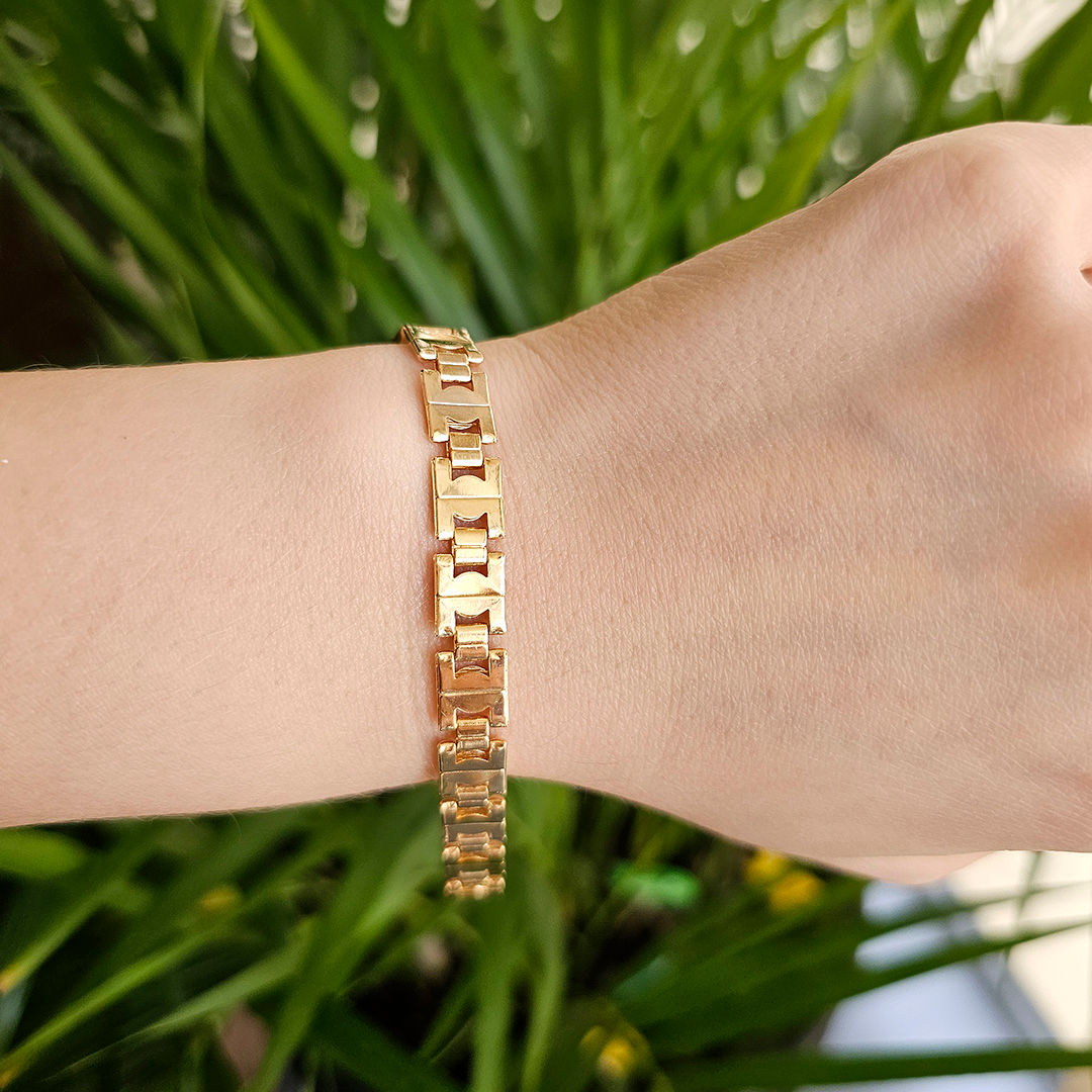 Pulseira Corrente Relógio
