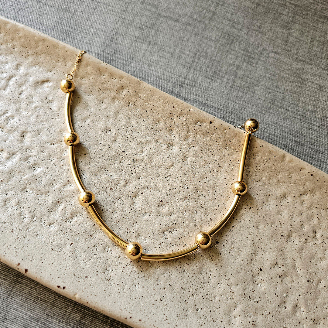 Choker Tubo Curvo