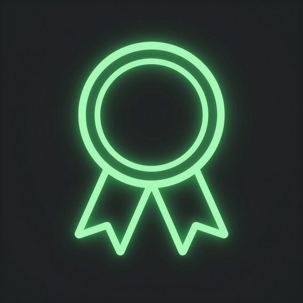 Icon für Auszeichnungen: Qualitätssiegel zur Repräsentation der zertifizierten Webdesign-Expertise von Kalena Designs.