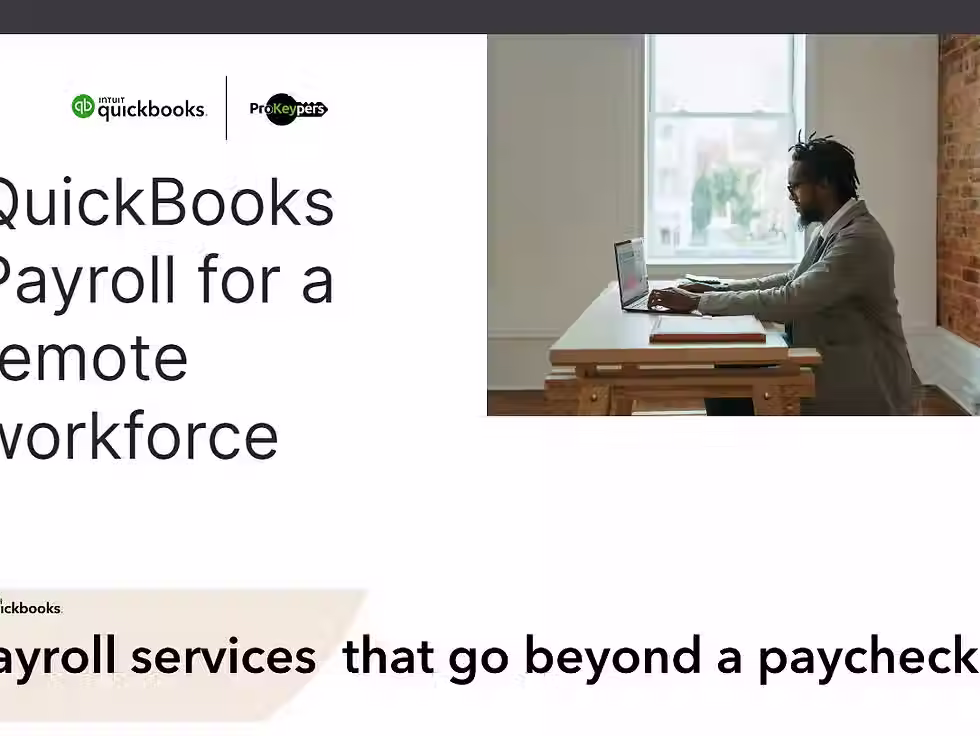 QuickBooks Payroll - Payroll services that go beyond a paycheck 