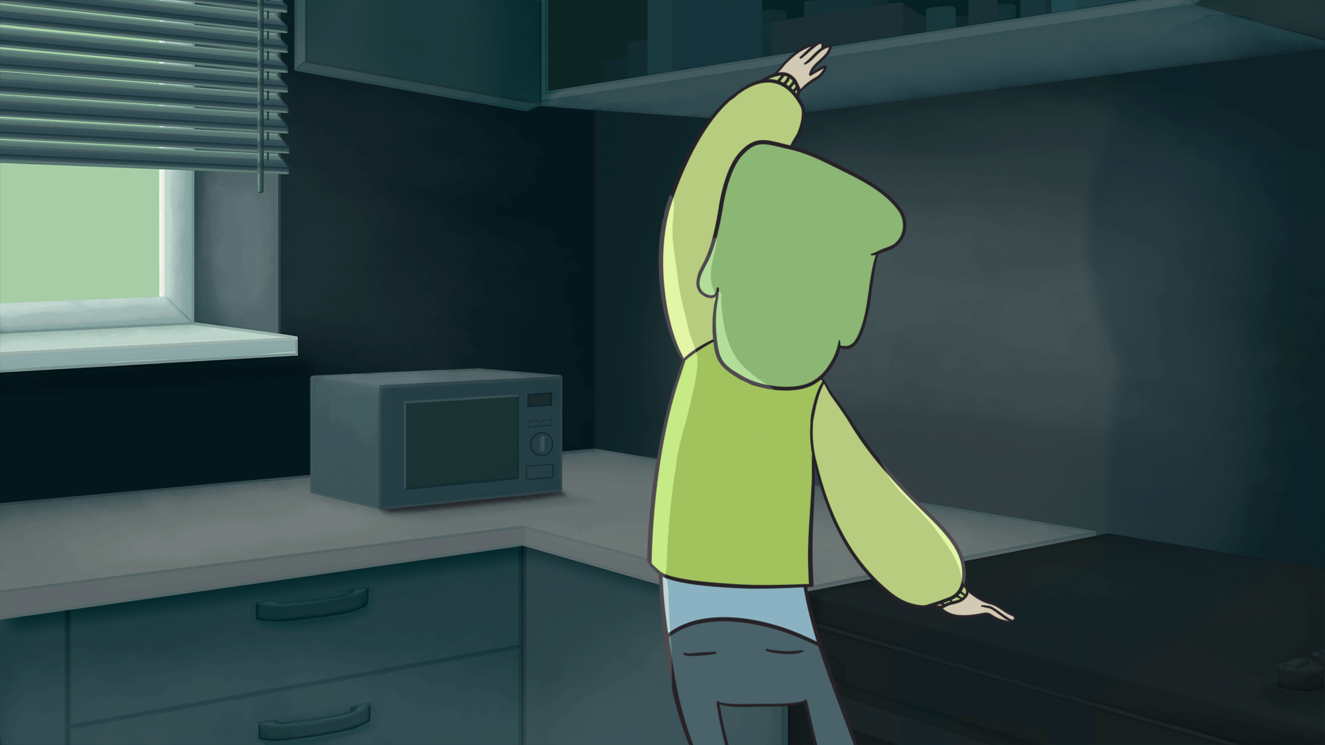 Animated gif of the final shot.
